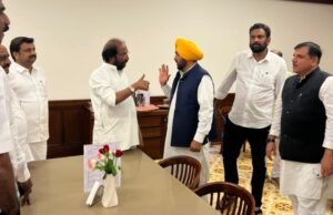 Cm mann delhi visit