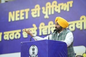 NEET candidates at a ceremony Zirakpur
