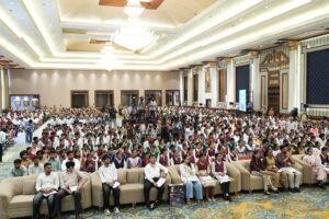 NEET candidates at a ceremony Zirakpur