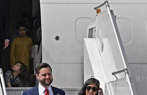 US Vice President JD Vance visits Delhi’s Akshardham temple with family on first official India trip