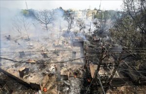 Massive fire in Delhi’s Rohini destroys over 800 slums, two children killed