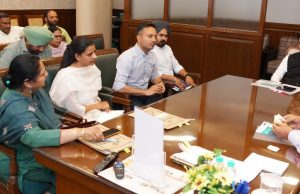 Mohinder Bhagat Directs Senior Officers to Study Horticulture Sector in Neighbouring States