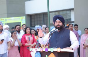 Harjot Singh Bains assails opponents, highlights transformative school reforms