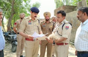 YUDH NASHIAN VIRUDH: ILLEGAL HOUSES OF FOUR DRUG SMUGGLERS RAZED IN MOGA’S DAULEWALA VILLAGE