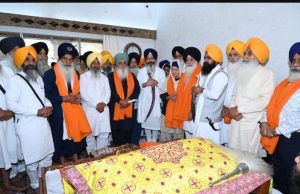 Jathedar Kuldeep Singh Gargaj stopped from giving siropa at Bhai Mahal Singh Babbar’s bhog