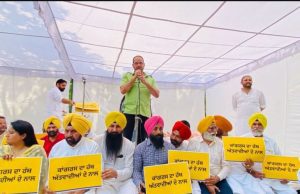 Protests erupt in Mohali after Bajwa’s remarks on bomb threat; AAP, Congress clash over controversy