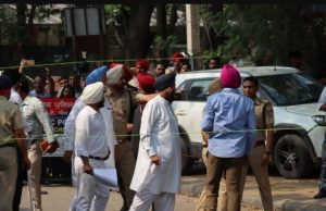 Partap Singh Bajwa appears before cyber crime police in Mohali over ‘bombs’ remark