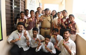 SSP Shubham Agarwal inspires students to set goals and work hard to achieve them
