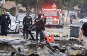 Several feared dead as plane crashes in San Diego, multiple homes catch fire
