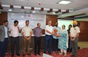 HEALTH MINISTER DR BALBIR SINGH INAUGURATES RECONSTITUTED VILLAGE HEALTH SANITATION AND NUTRITION COMMITTEES (VHSNCS)
