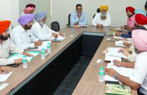 AGRI OFFICERS DIRECTED TO INCREASE WHITE GOLD ACREAGE; MALWA FARMERS TO BE TRAINED ON MODERN COTTON FARMING TECHNIQUES