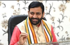 Naib Singh Saini urges Punjab CM Mann to avoid politics over water issue, calls for unity