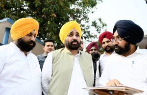 CM MANN AT NANGAL DAM: NOT A SINGLE DROP OF PUNJAB’s WATER WILL BE ALLOWED TO BE STOLEN!