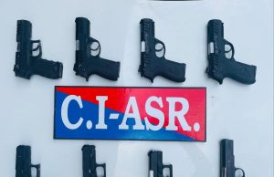 CROSS-BORDER ARMS SMUGGLING NETWORK BUSTED IN AMRITSAR; TWO HELD WITH EIGHT PISTOLS