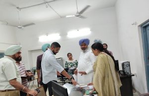 Finance Minister Harpal Singh Cheema Conducts Surprise Inspection at Excise and Taxation Department Headquarters in Patiala