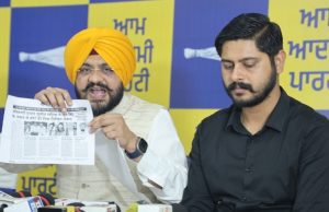 Bhart Bhushan Ashu’s ploy to send himself a vigilance notice for sympathy falls flat: Tarunpreet Sond