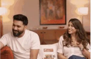 Harbhajan Singh launches YouTube chat show with wife Geeta Basra; Rohit Sharma shares love story in first episode