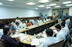 DR. RAVJOT SINGH HOLDS MEETING WITH SANITATION WORKERS AND SEWERMEN UNION