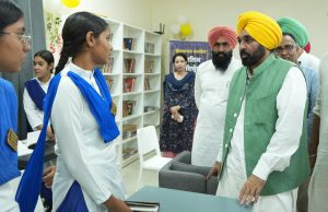 CM DEDICATES EIGHT PUBLIC LIBRARIES WORTH RS 2.80 CRORE AT BARNALA