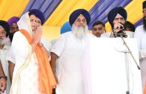 Sukhbir Badal announces Sukhwinder Kaur Randhawa as SAD candidate for Tarn Taran bypoll