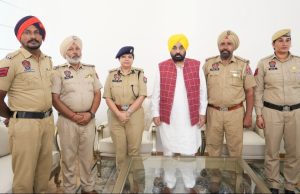 Bhagwant Mann Announces CM Rakshak Padak for Four Cops Who Saved 11 Lives in Bathinda