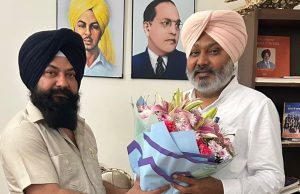 Jasvir Singh Garhi meets Finance Minister Advocate Harpal Singh Cheema