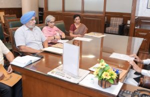 Mohinder Bhagat Reviews Progress on War Memorials Construction, Sainik Rest Houses Renovation