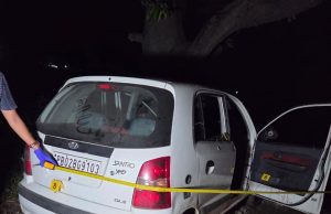 COMMISSIONERATE POLICE JALANDHAR ARRESTED ACCUSED WHO SNATCHED CAR AT GUNPOINT NEAR CHICK-CHICK HOUSE WITHIN HOURS AFTER ENCOUNTER