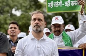 Opposition MPs detained during protest march to Election Commission over voter fraud allegations