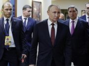 Report claims Putin’s bodyguards carry ‘poop suitcase’ to protect health secrets