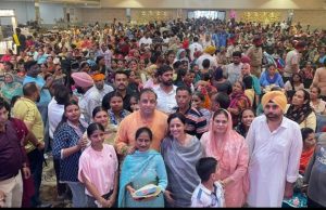 Nitin Kohli creates history in Punjab: Over 5,000 women tie Rakhi to AAP’s Jalandhar Central Halka Incharge