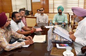 Finance Minister Harpal Singh Cheema holds Meetings with Employee Unions to Address Their Issues