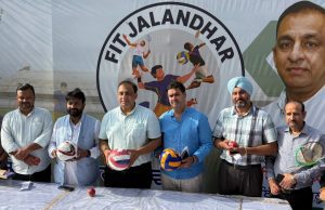 Nitin Kohli kickstarts ‘Fit Central’ Jalandhar; modern playgrounds with Turf Walking Tracks to be set up in 23 Wards, Inter-Ward Sports League to follow