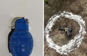 PUNJAB POLICE SOLVES NAWANSHAHR GRENADE ATTACK CASE; FIVE OPERATIVES OF BKI HELD WITH HAND-GRENADE, PISTOL