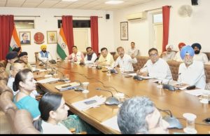 CM CONSTITUTES A HIGH POWERED COMMITTEE TO SUPERVISE RELIEF AND RESCUE WORK IN FLOOD AFFECTED AREAS OF PUNJAB