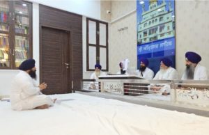 Punjab minister Harjot Singh Bains gets religious punishment for code violation during martyrdom centenary event