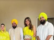 Harbhajan Singh, Shilpa Shetty and Raj Kundra meet Punjab CM Bhagwant Mann