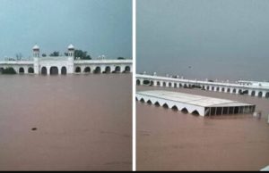 Floods submerge parts of Gurdwara Darbar Sahib Kartarpur