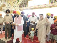 CM Pays Obeisance at Gurudwara Sri Katalgarh Sahib