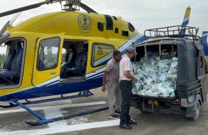 CM Deploys State Government Helicopter for Flood Relief; undertake field visits of affected areas with Cabinet Colleagues