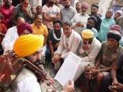 CM VISITS FLOOD AFFECTED AREAS OF FEROZEPUR IN BOAT, SEEKS UPWARD REVISION IN COMPENSATION OF LOSS DUE TO NATURAL DISASTER FROM GOI