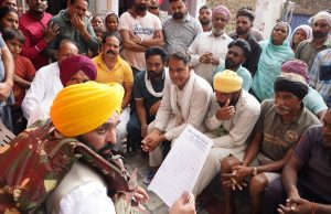 CM VISITS FLOOD AFFECTED AREAS OF FEROZEPUR IN BOAT, SEEKS UPWARD REVISION IN COMPENSATION OF LOSS DUE TO NATURAL DISASTER FROM GOI