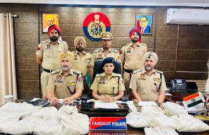 PAK-BACKED DRUG SMUGGLING CARTEL BUSTED IN FARIDKOT; TWO HELD WITH 12.1KG HEROIN