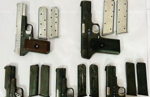 TWO ASSOCIATES OF LAWRENCE BISHNOI HELD WITH FIVE PISTOLS IN SRI MUKTSAR SAHIB