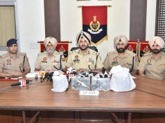 SIX INVOLVED IN CROSS-BORDER SMUGGLING OF NARCOTICS AND ARMS HELD WITH 4KG HEROIN, TWO PISTOLS