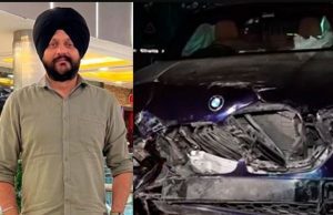 Finance Ministry official killed in BMW collision; a case of culpable homicide registered