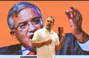 Rahul Gandhi accuses Election Commission of shielding ‘vote thieves’