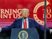 Trump hails Charlie Kirk as ‘great American hero’ at condolence meet