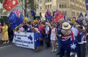 Protesters in Australian cities demand immigration ban; migrants hold counter rallies
