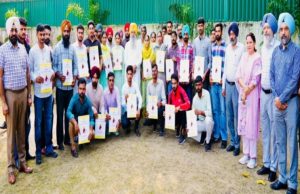 GURMEET SINGH KHUDIAN HANDS OVER JOB LETTERS TO 28 NEWLY RECRUITED YOUTH AMONG 25 VETERINARY INSPECTORS